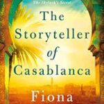 The Storyteller of Casablanca book with palm trees on cover