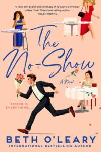 The No-Show Book Cover with groom and three women