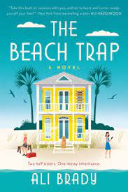 The Beach Trap Book Cover with palm trees and yellow house