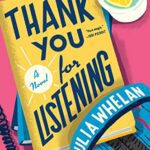 Thank You For Listening Book Cove with book image in yellow