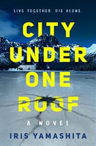 City Under One Roof book clover with iced over road and a large crack in center