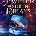 The Jeweler of Stolen Dreams book cover with blue suitcase holding a ring inside