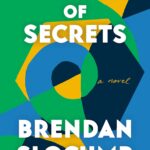 Symphony of Secrets by Brendan Slocumb Book cover with colored abstract design